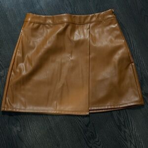 Target A New Day Pleather Skirt, Women size 4
